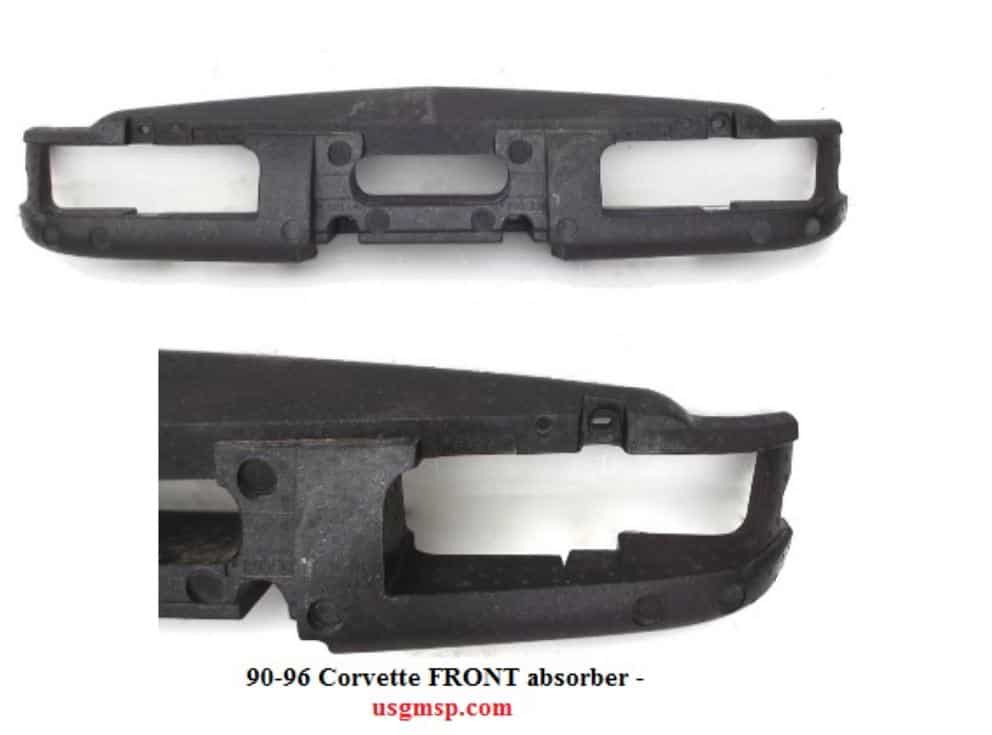 CORVETTE Absorber: 90-96 Front GM USA made NEW